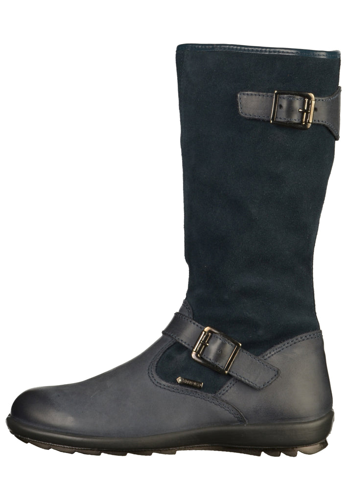 Primigi Stiefel Leder Dunkelblau Warmfutter - surf4shoes