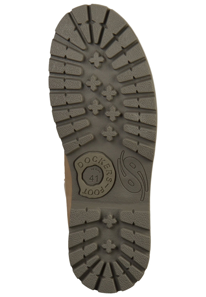 Dockers Stiefelette Leder Taupe - surf4shoes