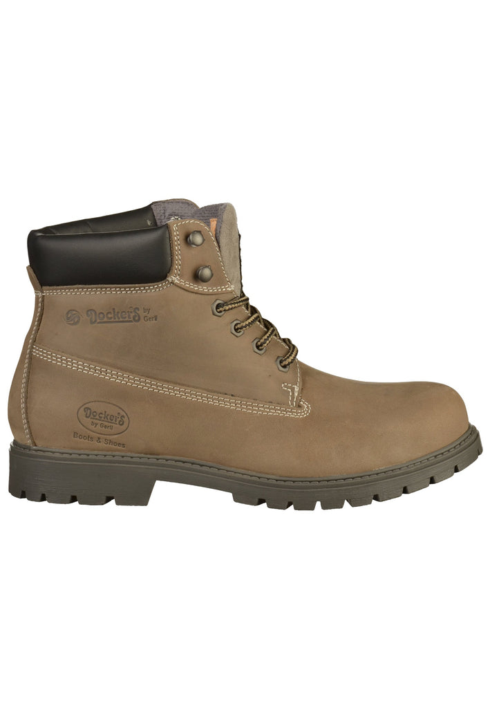 Dockers Stiefelette Leder Taupe - surf4shoes