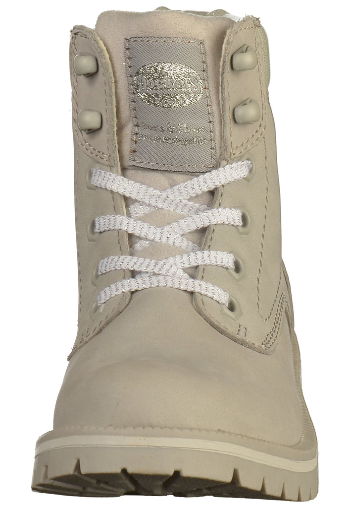 Dockers Stiefelette Leder Hellgrau - surf4shoes