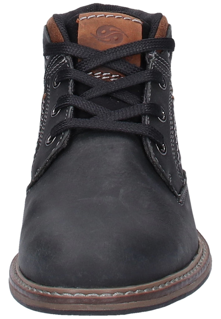 Dockers Stiefelette Nappaleder Schwarz - surf4shoes