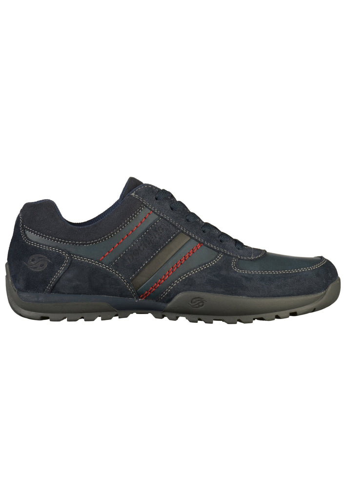 Dockers Halbschuhe Lederimitat/Textil Blau - surf4shoes