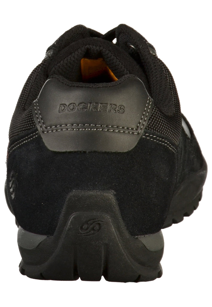 Dockers Sneaker Lederimitat/Textil Schwarz - surf4shoes