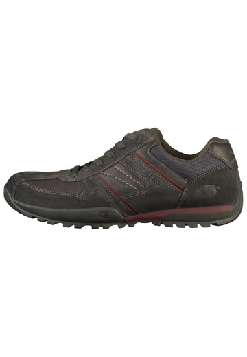 Dockers Sneaker Lederimitat/Textil Dunkelgrau - surf4shoes