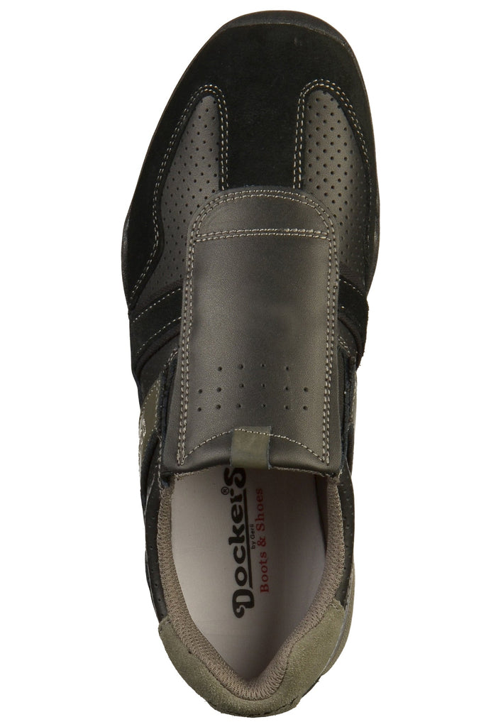 Dockers Slipper Leder Schwarz - surf4shoes