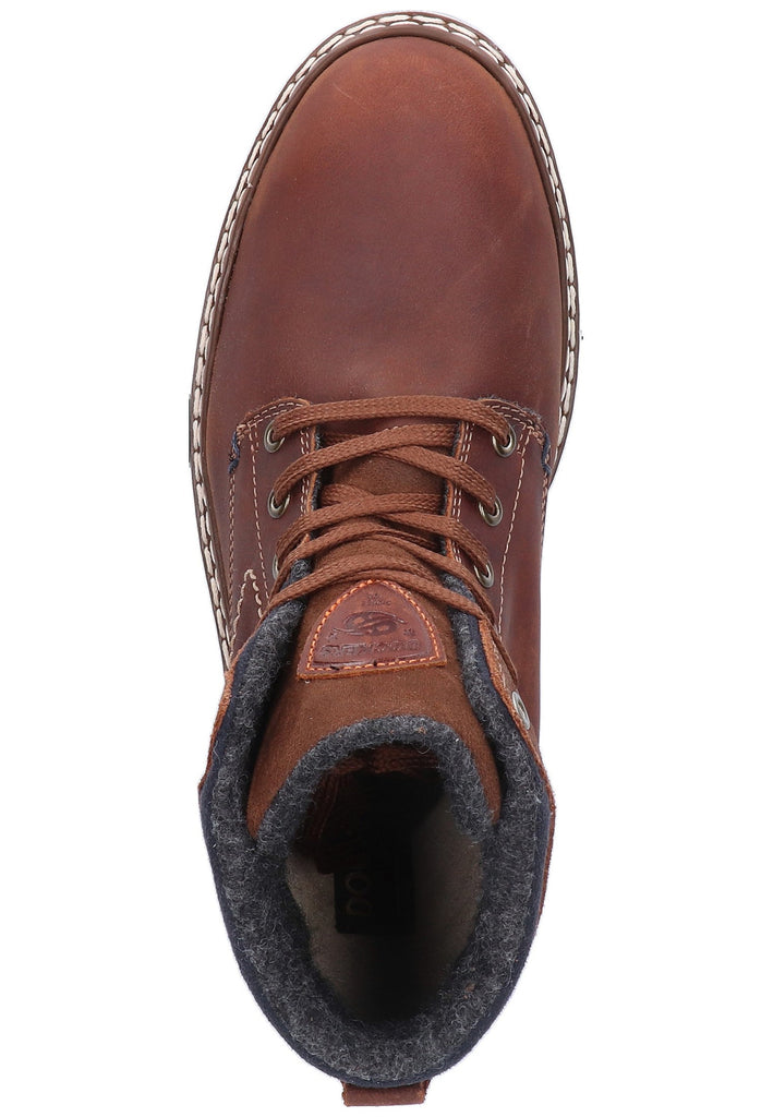 Dockers Stiefelette Leder/Textil Braun - surf4shoes