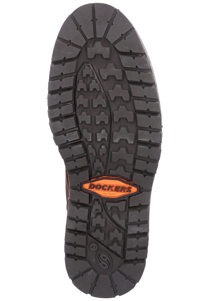 Dockers Stiefelette Leder/Textil Braun - surf4shoes