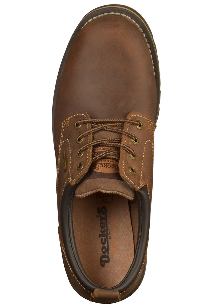 Dockers Halbschuhe Leder Braun - surf4shoes