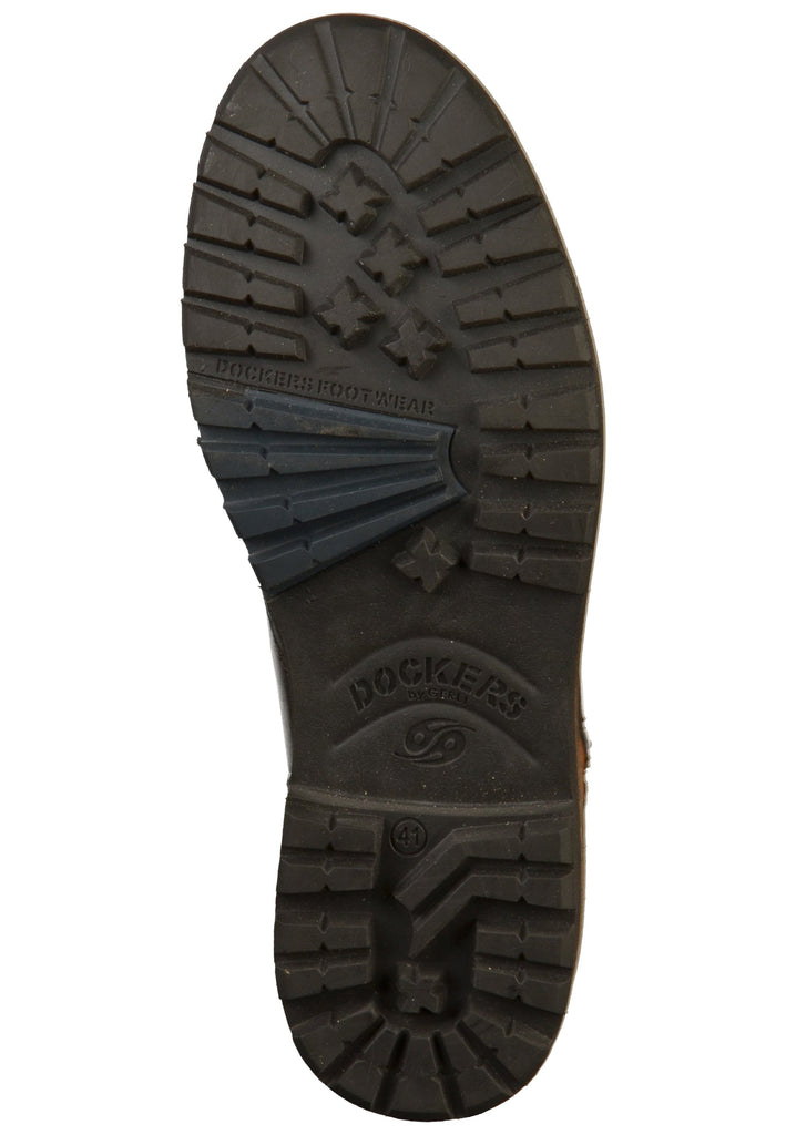 Dockers Stiefelette Leder Schwarz - surf4shoes