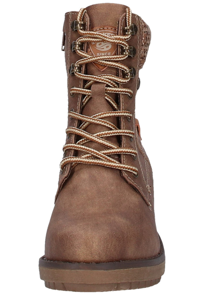 Dockers Stiefelette Lederimitat Braun - surf4shoes