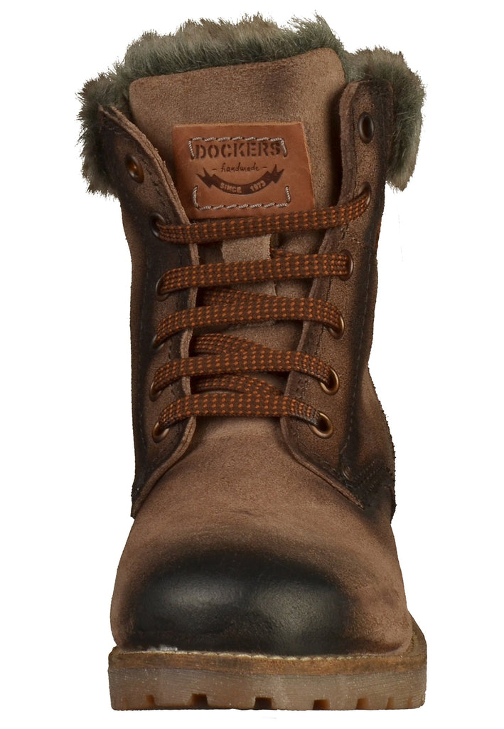 Dockers Stiefelette Leder Taupe - surf4shoes