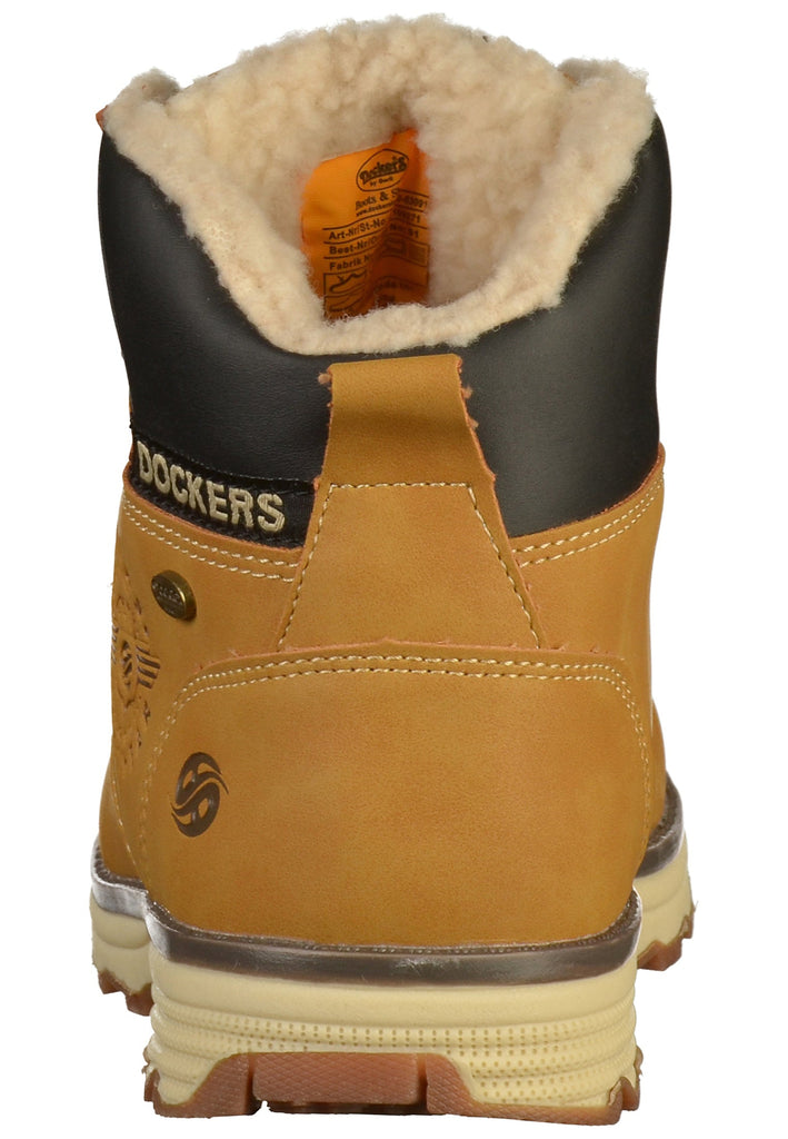 Dockers Stiefelette Lederimitat Tan - surf4shoes