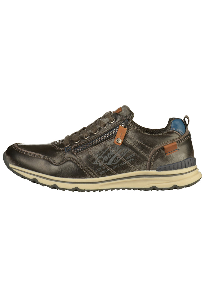 Dockers Sneaker Lederimitat Schwarz - surf4shoes
