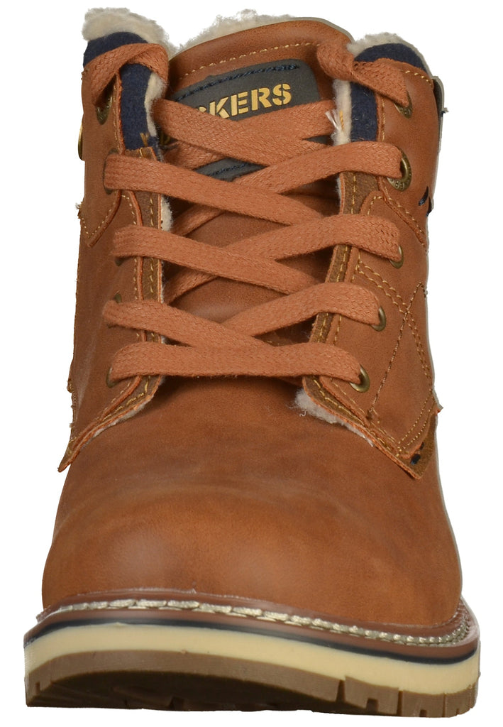 Dockers Stiefelette Lederimitat Cognac - surf4shoes