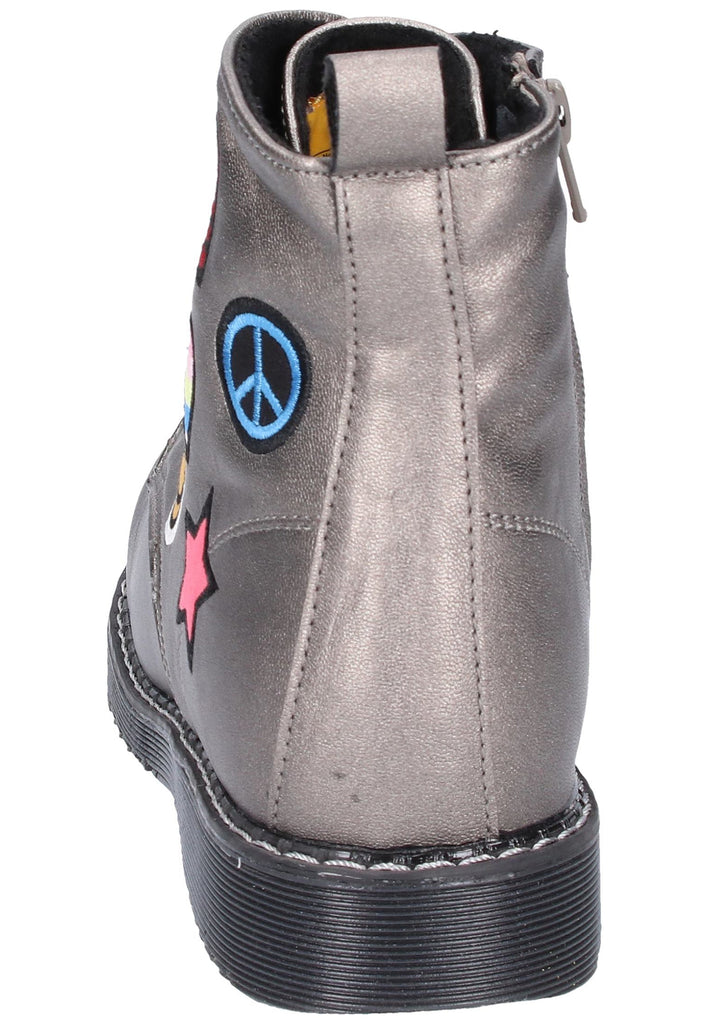 Dockers Stiefelette Lederimitat Silber - surf4shoes