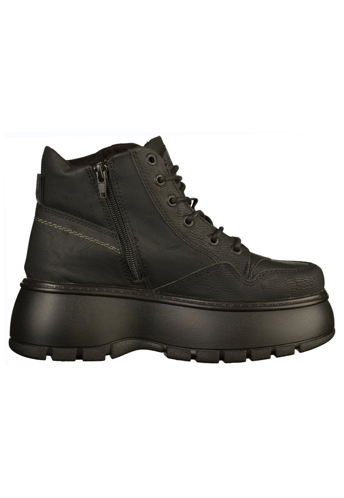 Dockers Stiefelette Lederimitat Schwarz - surf4shoes