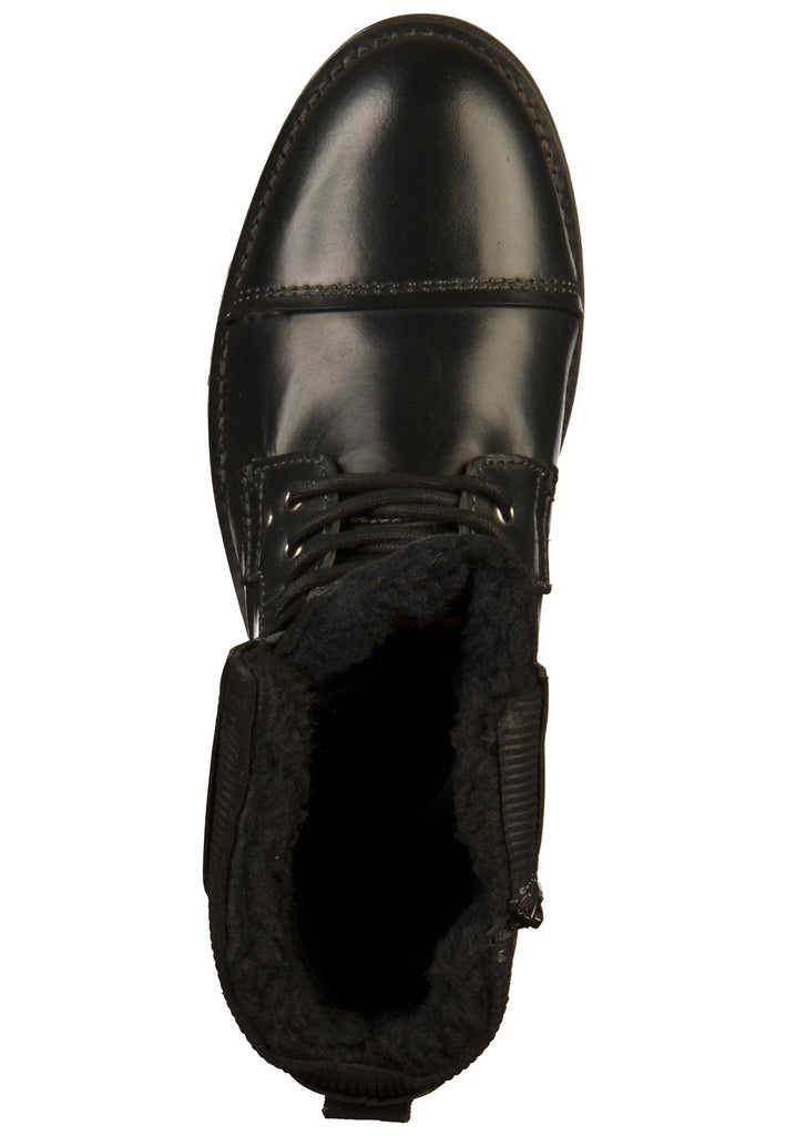 Dockers Stiefelette Leder/Textil Schwarz - surf4shoes