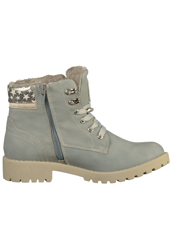 Dockers Stiefelette Lederimitat Hellblau - surf4shoes