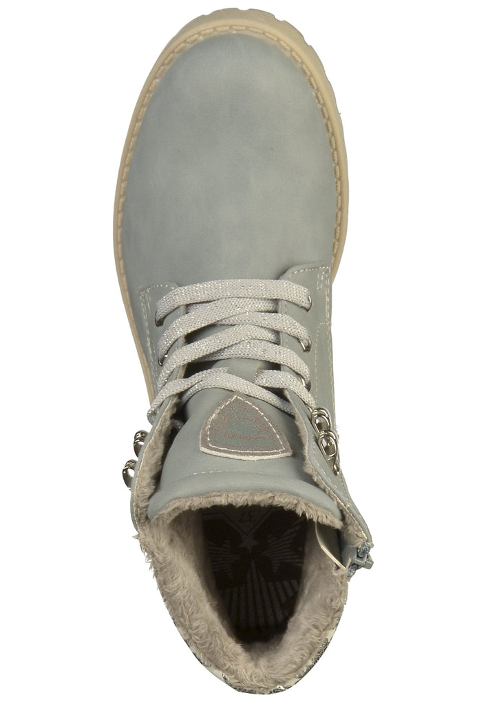 Dockers Stiefelette Lederimitat Hellblau - surf4shoes