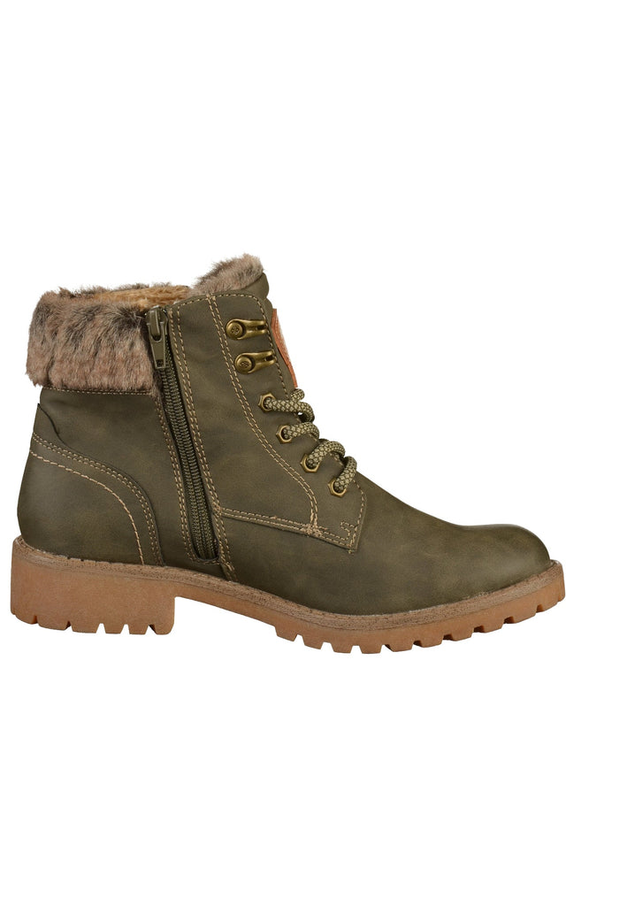 Dockers Stiefelette Lederimitat Olive - surf4shoes