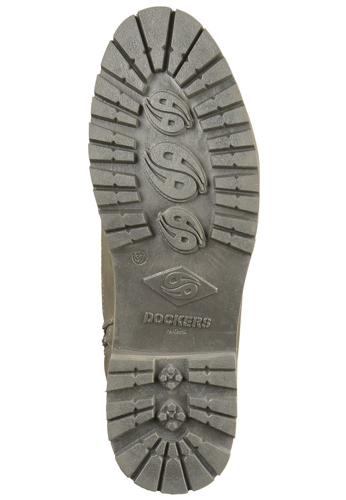 Dockers Stiefelette Lederimitat Grau - surf4shoes