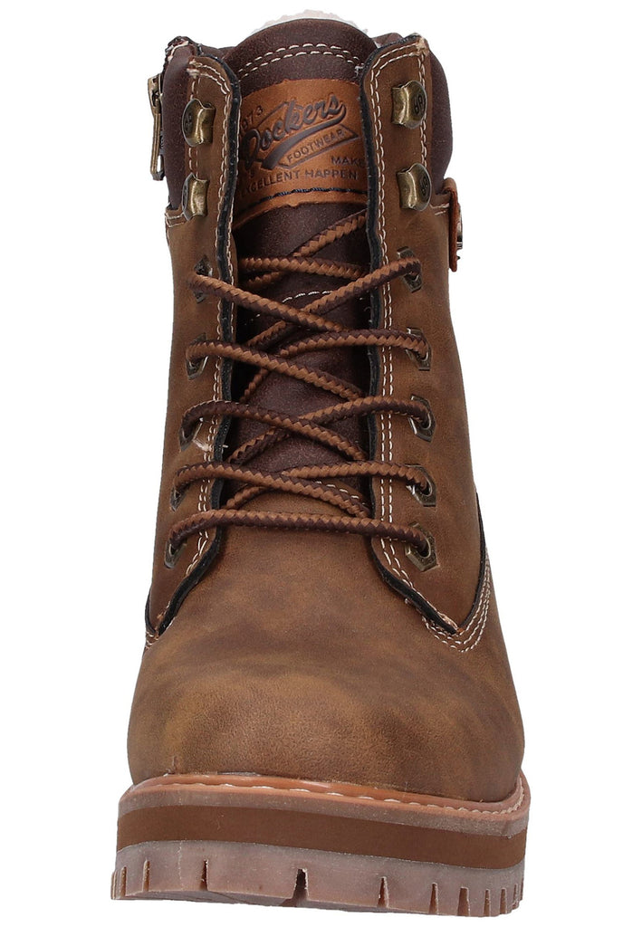 Dockers Stiefelette Lederimitat Cafe - surf4shoes