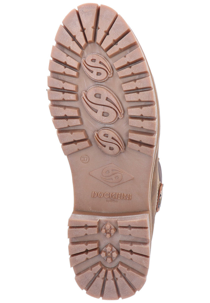 Dockers Stiefelette Lederimitat Cafe - surf4shoes