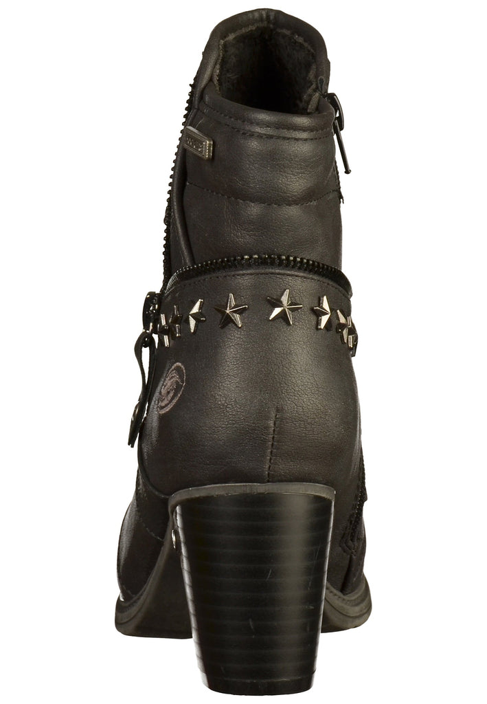 Dockers Stiefelette Lederimitat Schwarz - surf4shoes