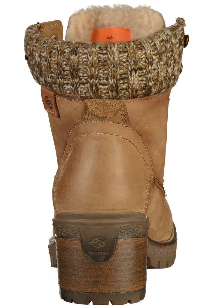 Dockers Stiefelette Leder Taupe - surf4shoes