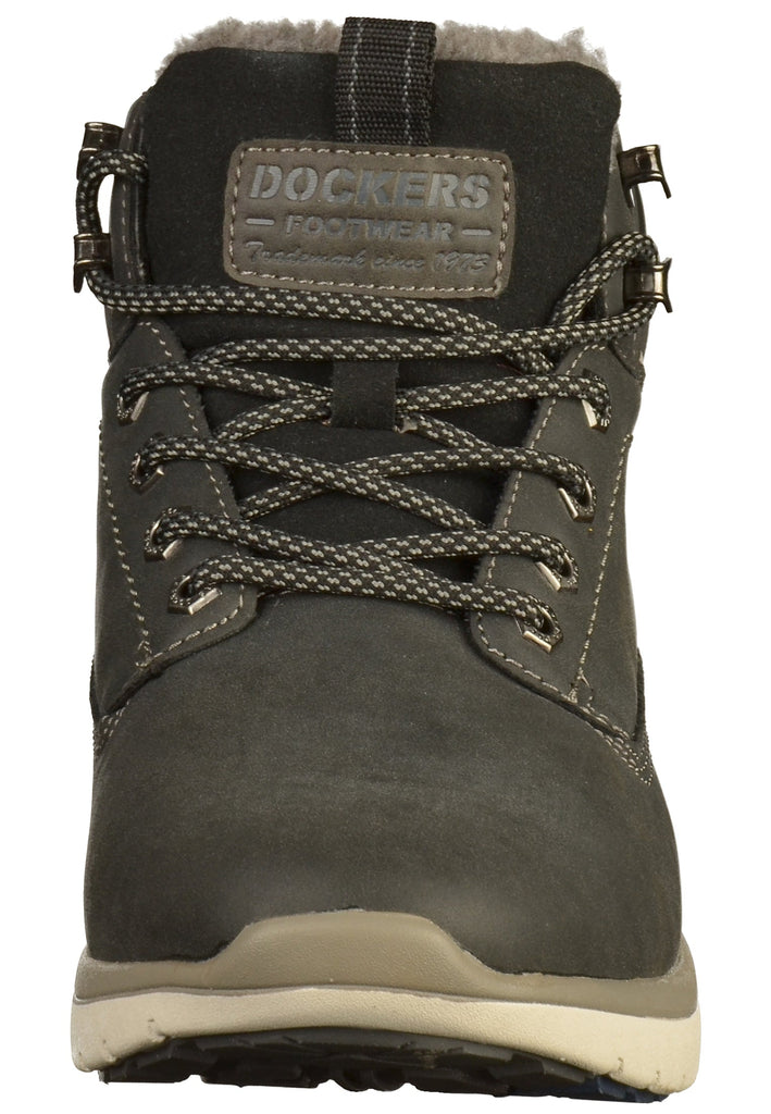 Dockers Sneaker Lederimitat Schwarz - surf4shoes