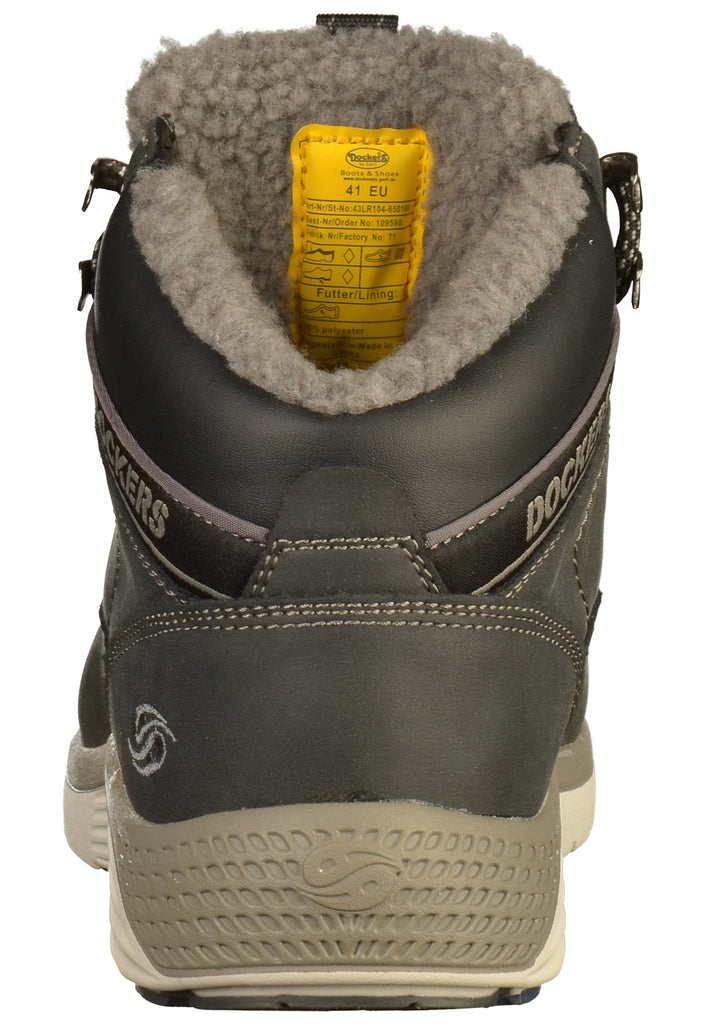 Dockers Sneaker Lederimitat Schwarz - surf4shoes