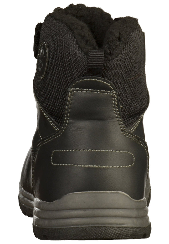 Dockers Stiefelette Lederimitat/Textil Schwarz - surf4shoes