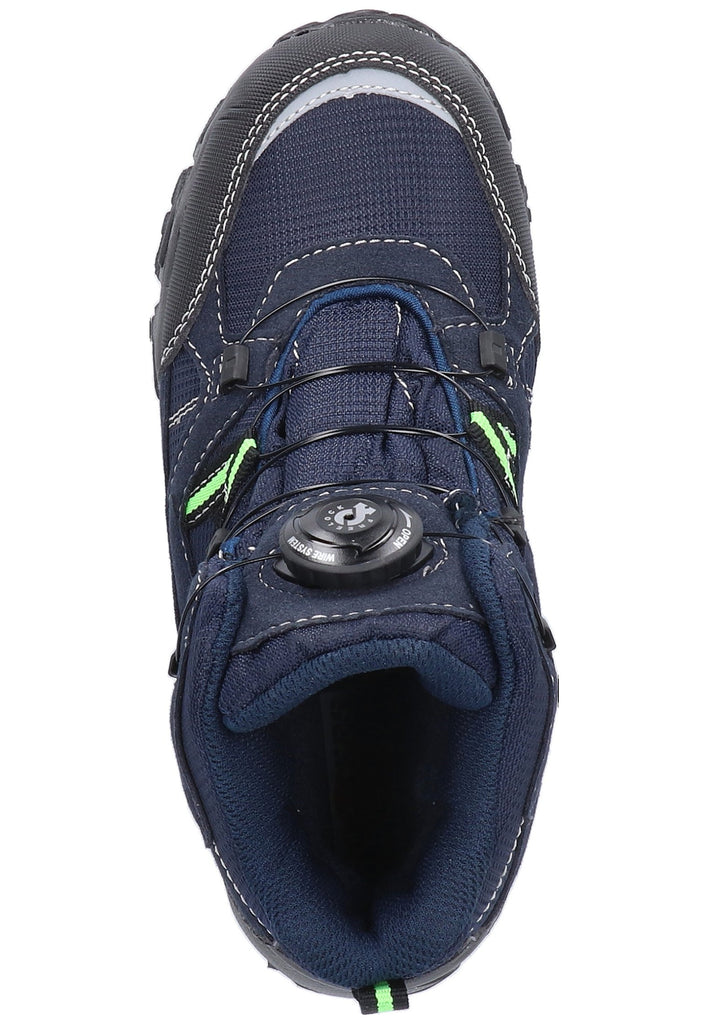 Dockers Wanderschuhe Lederimitat/Textil Blau - surf4shoes