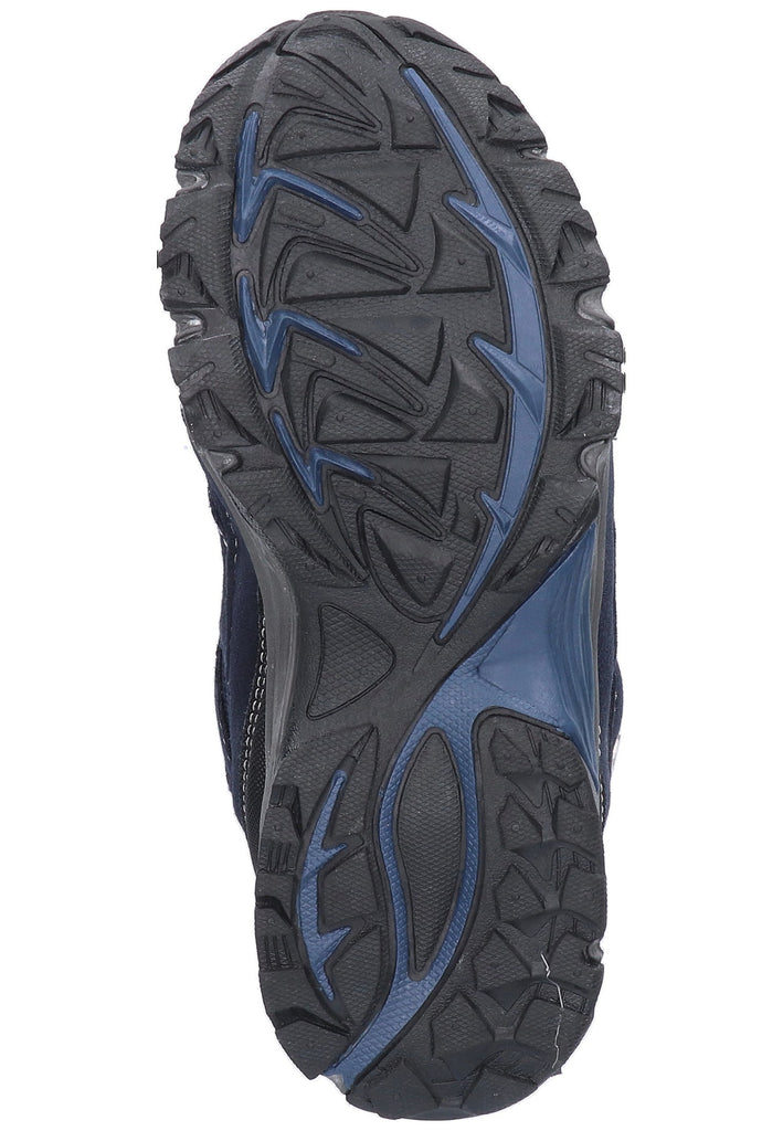 Dockers Wanderschuhe Lederimitat/Textil Blau - surf4shoes