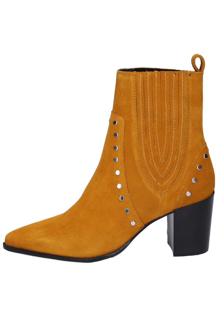 Bronx Stiefelette Veloursleder Gelb - surf4shoes