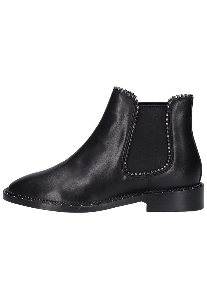 Bronx Stiefelette Leder Schwarz - surf4shoes
