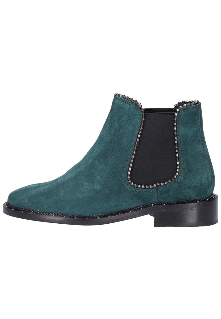 Bronx Stiefelette Veloursleder Teal - surf4shoes