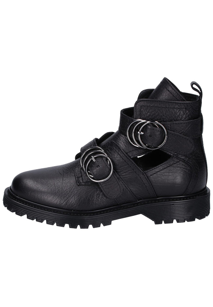 Bronx Stiefelette Nappaleder Schwarz - surf4shoes