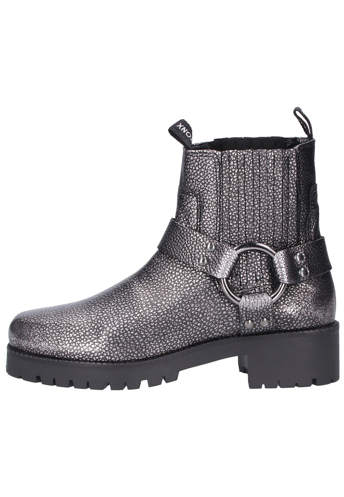 Bronx Stiefelette Leder Metallic - surf4shoes
