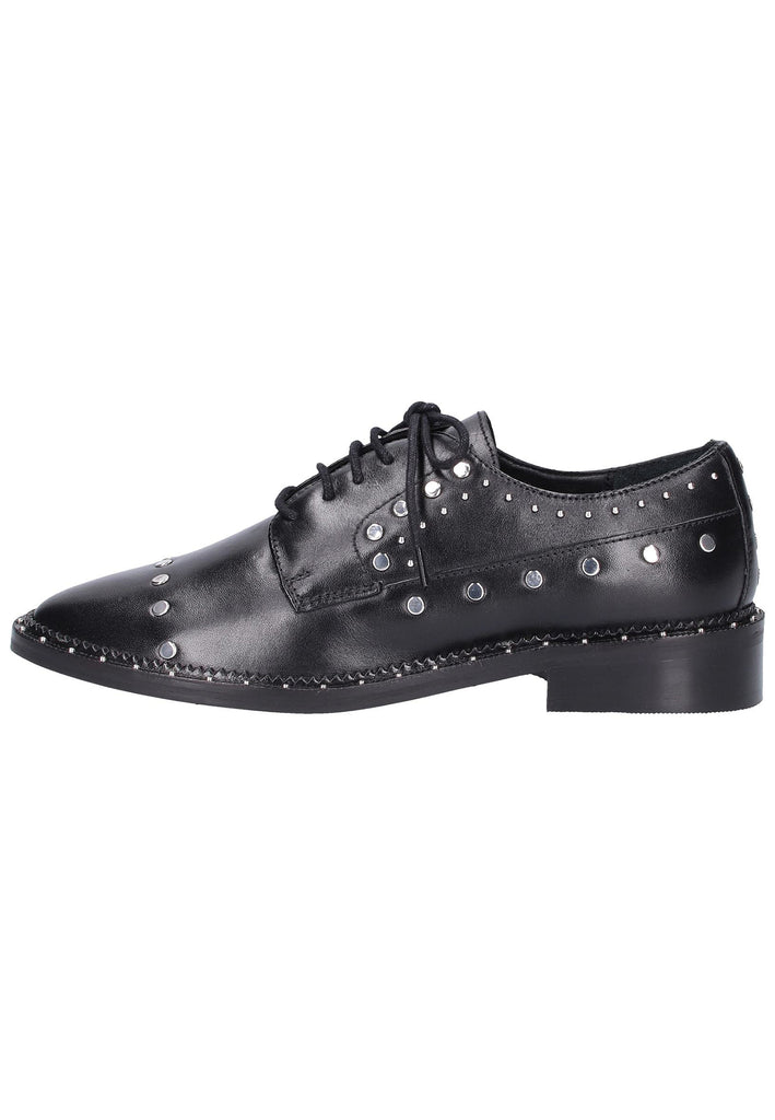 Bronx Halbschuhe Leder Schwarz - surf4shoes