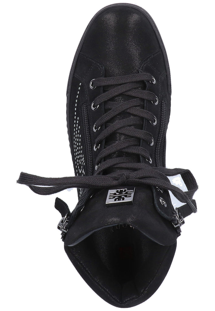 Högl Sneaker Leder Schwarz - surf4shoes