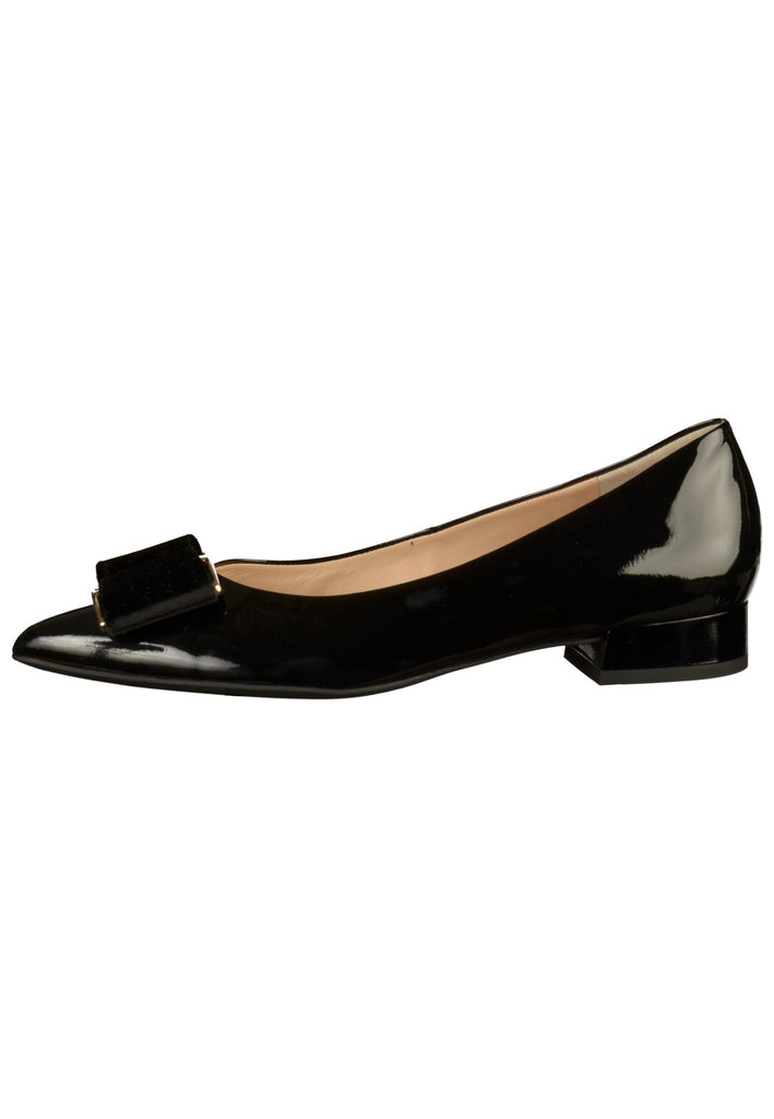 Högl Ballerinas Leder Schwarz - surf4shoes