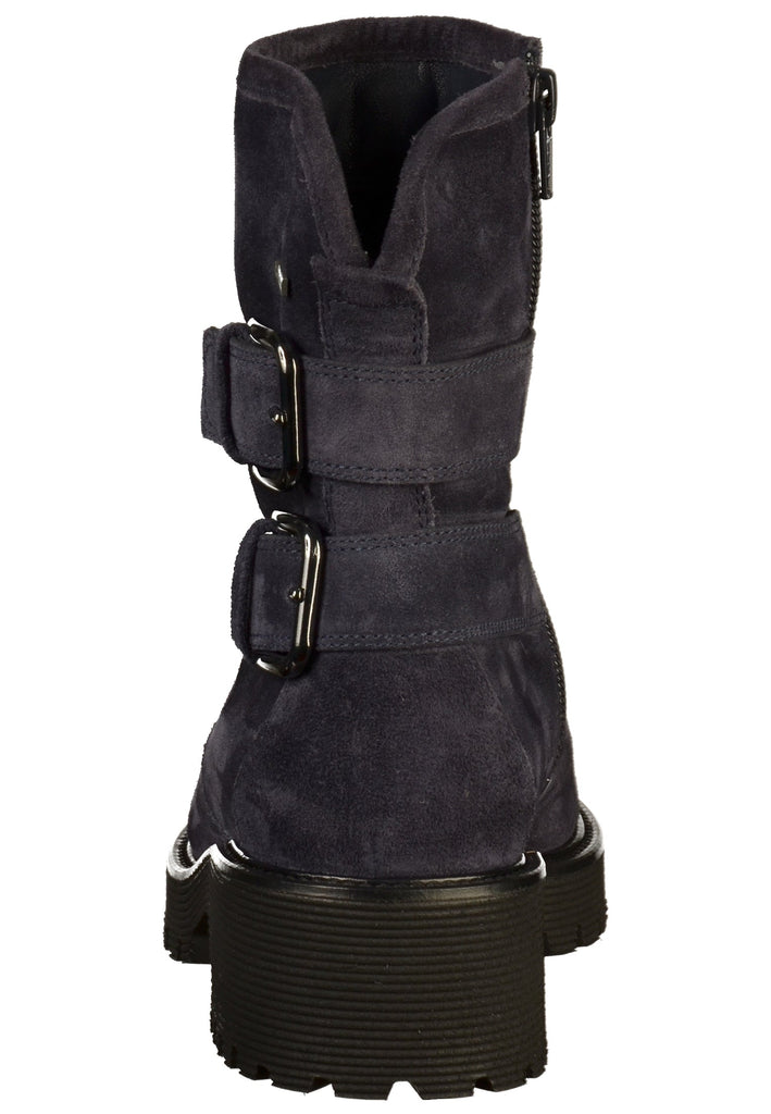 Högl Stiefelette Leder Blau - surf4shoes