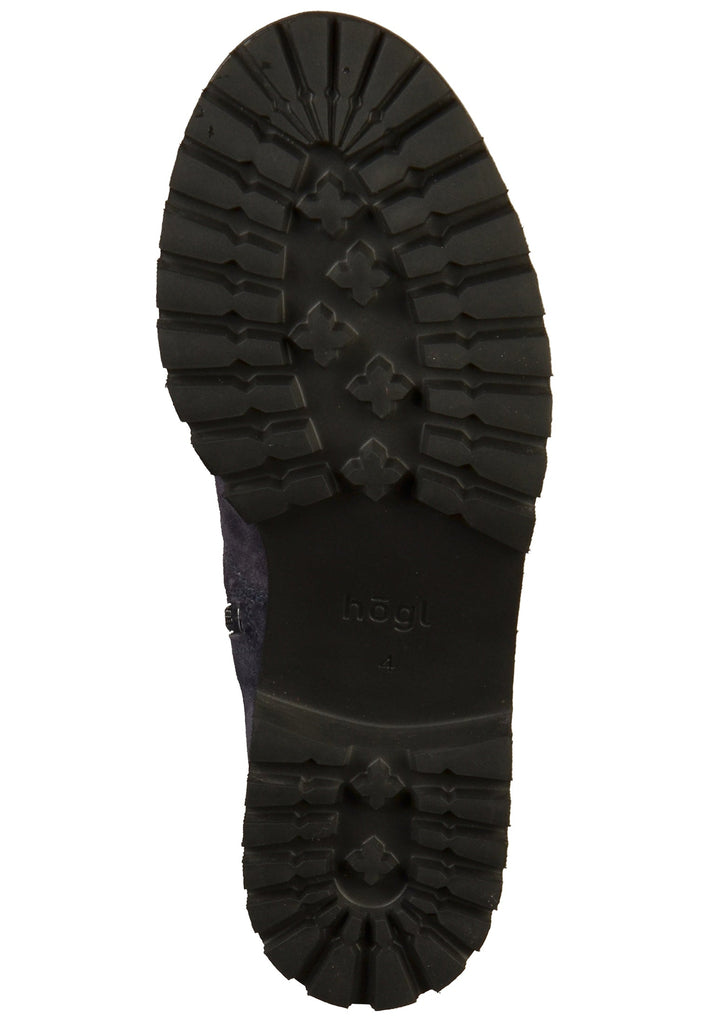 Högl Stiefelette Leder Blau - surf4shoes