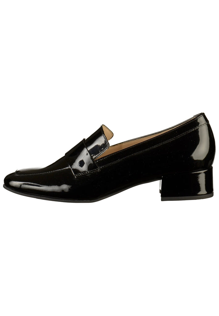 Högl Slipper Leder Schwarz - surf4shoes