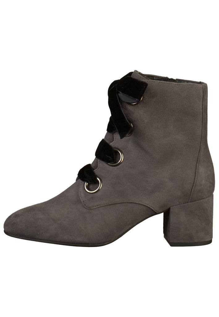 Högl Stiefelette Veloursleder Dunkelgrau - surf4shoes