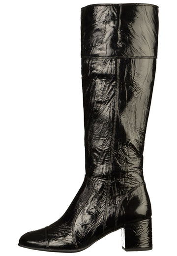 Högl Stiefel Leder Schwarz - surf4shoes