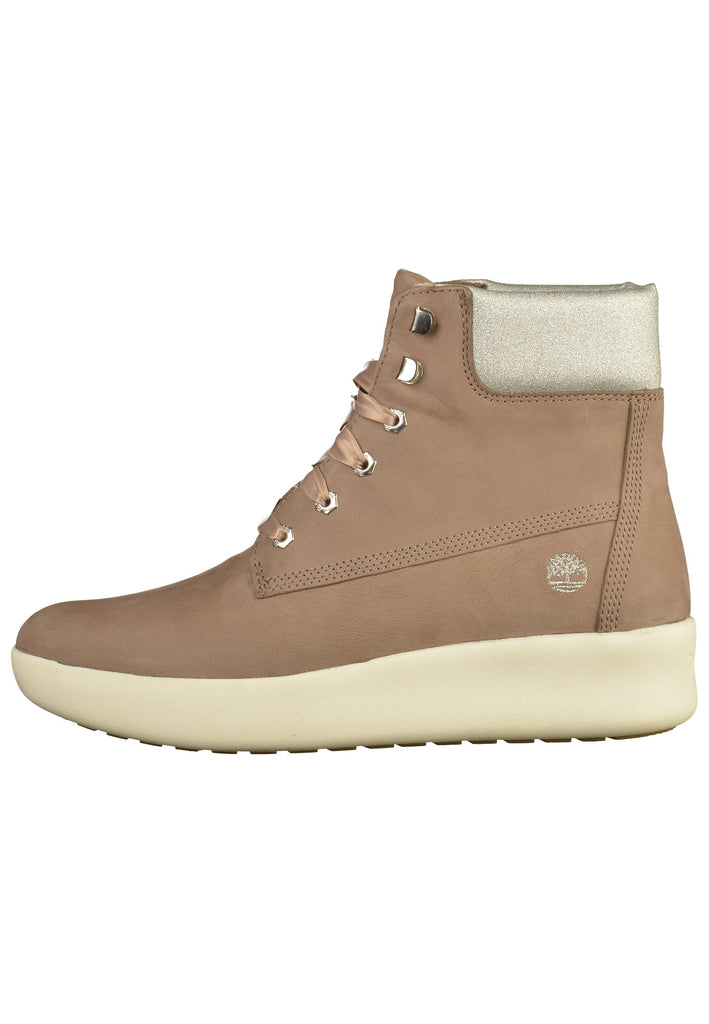 Timberland Stiefelette Leder/Textil Taupe - surf4shoes