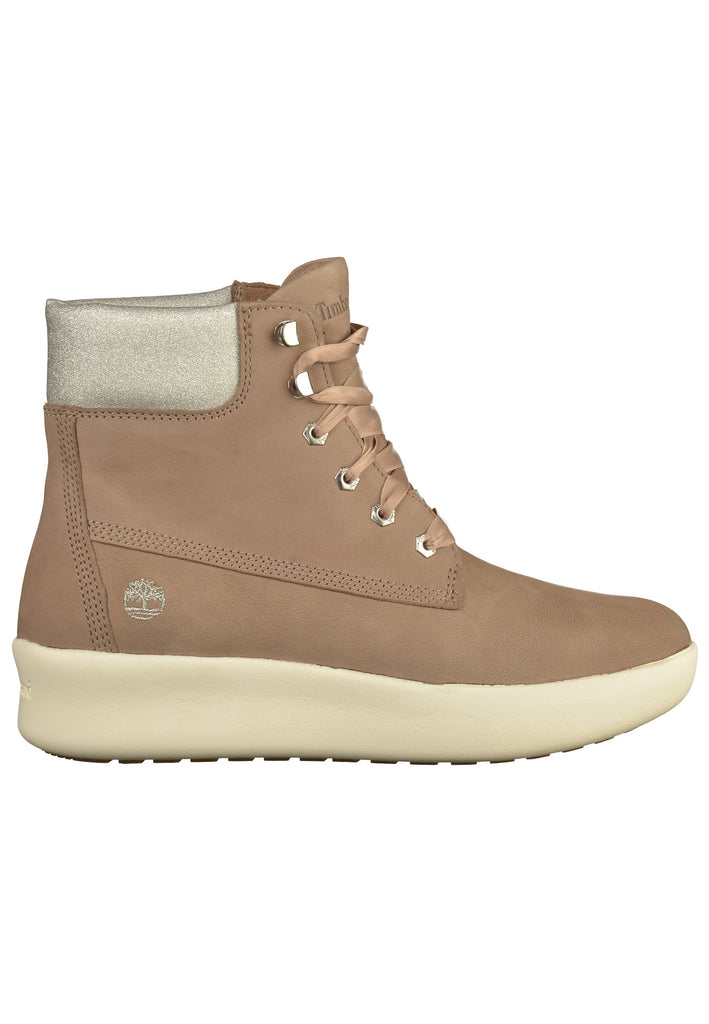 Timberland Stiefelette Leder/Textil Taupe - surf4shoes