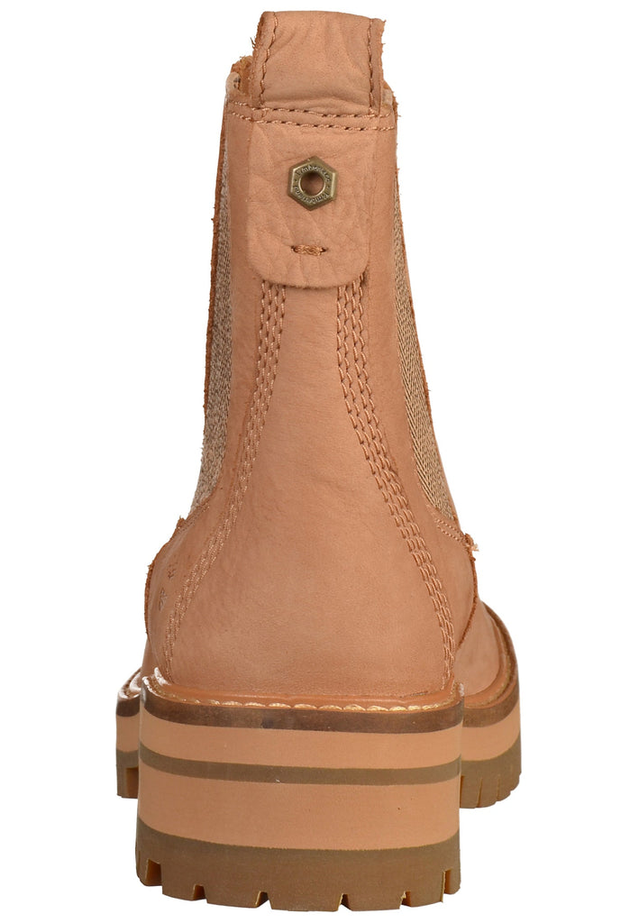 Timberland Stiefelette Leder/Textil Hellbraun - surf4shoes